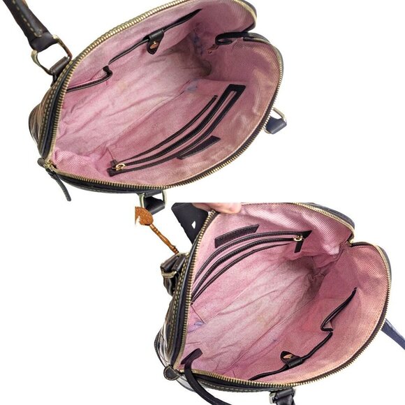 Vintage Y2K DOONEY & BOURKE Lim Ed Croco Collection Red Alligator Bag - Picture 5 of 8